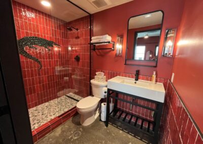 The Ruby Bathroom